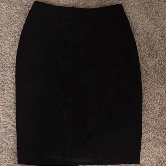 bebe Dresses & Skirts - Bebe pencil skirt and Fashion Nova polka dot blouse and denim cropped jacket.